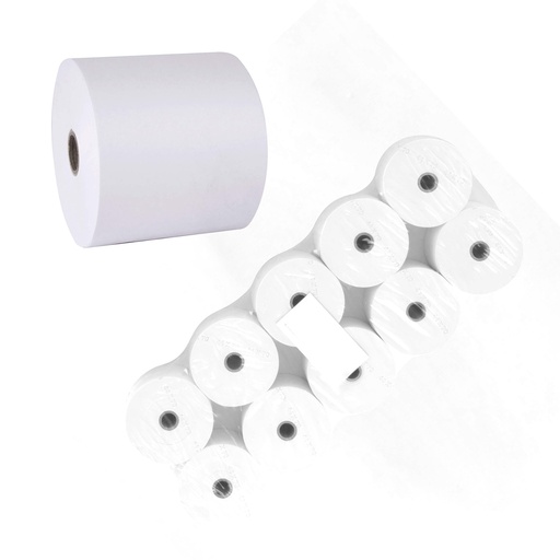 Rollo de papel térmico 57 x 55 x 12 mm (Pack 10 unidades)