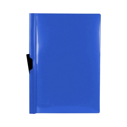Dossier clip lateral A4 azul para 60 hojas Liderpapel