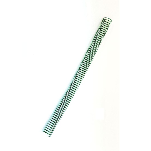 Espiral metálico verde 24 mm 5:1 (Pack de 10)
