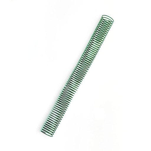 Espiral metálico verde 32 mm 5:1 (Pack de 10)