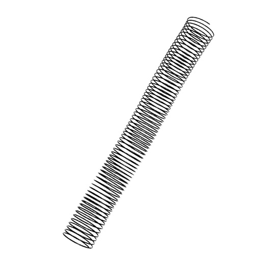 Espiral metálico negro 42 mm 5:1 (Pack de 10)