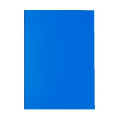Portada de encuadernación A4 azul opaca de plástico de 180 micras (Caja de 100)