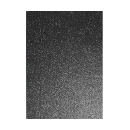 Portada de encuadernación A4 negra de cartón de 500 g/m² (Caja de 50)