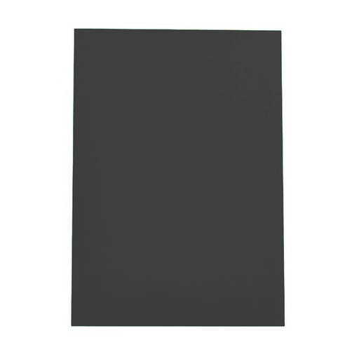 Portada de encuadernación A4 negra opaca de plástico de 500 micras (Caja de 100)