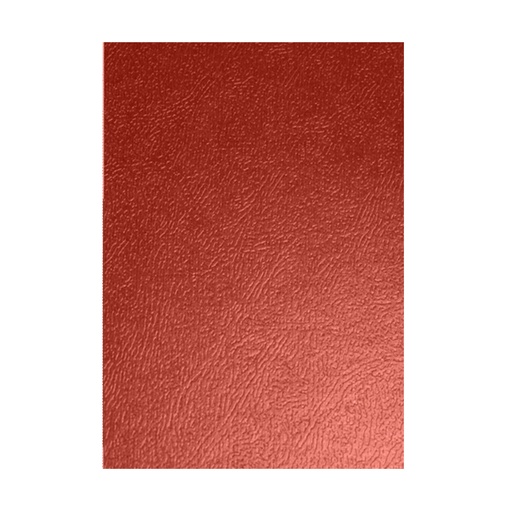 Portada de encuadernación A4 roja de cartón de 500 g/m² (Caja de 50)