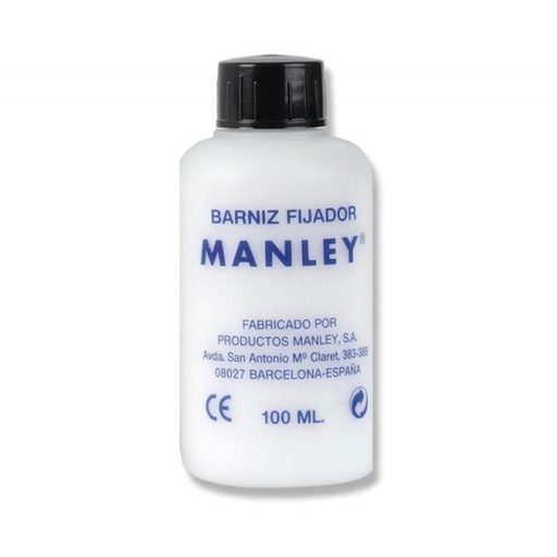 Barniz fijador Manley 100 ml para cera y témpera uso escolar