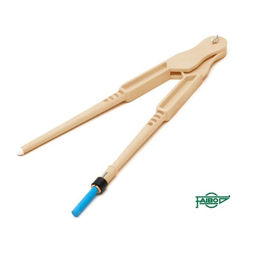 Compás gigante para pizarra plástico imitación madera 42 cm Faibo