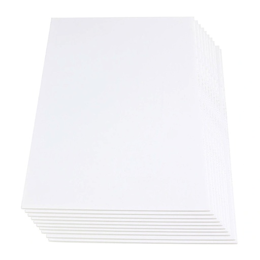 Cartón pluma blanco A4 3 mm (Pack 10 unidades)
