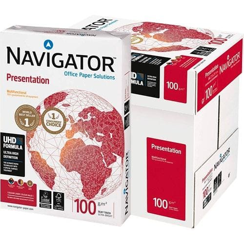 Papel A3 100 g/m² Navigator Presentation (Caja 5 paquetes)