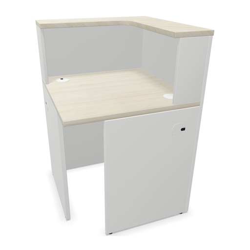 Mostrador esquinero Ofimat Plus Express 70 x 70 cm