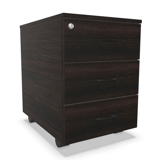 Cajonera móvil de melamina Actiu con 3 cajones personales J132 personalizada