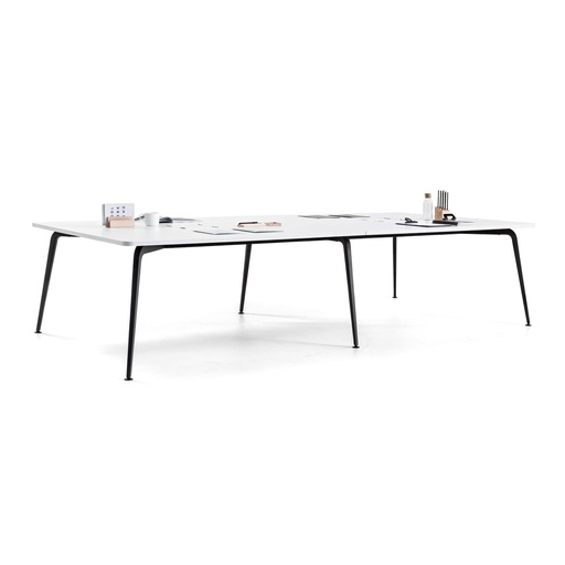 Mesa doble de reunión Twist 160 cm personalizada