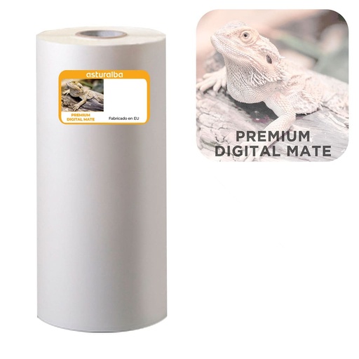 Bobina de plastificar Premium Digital Mate 27 µ 450 mm x 1000 m